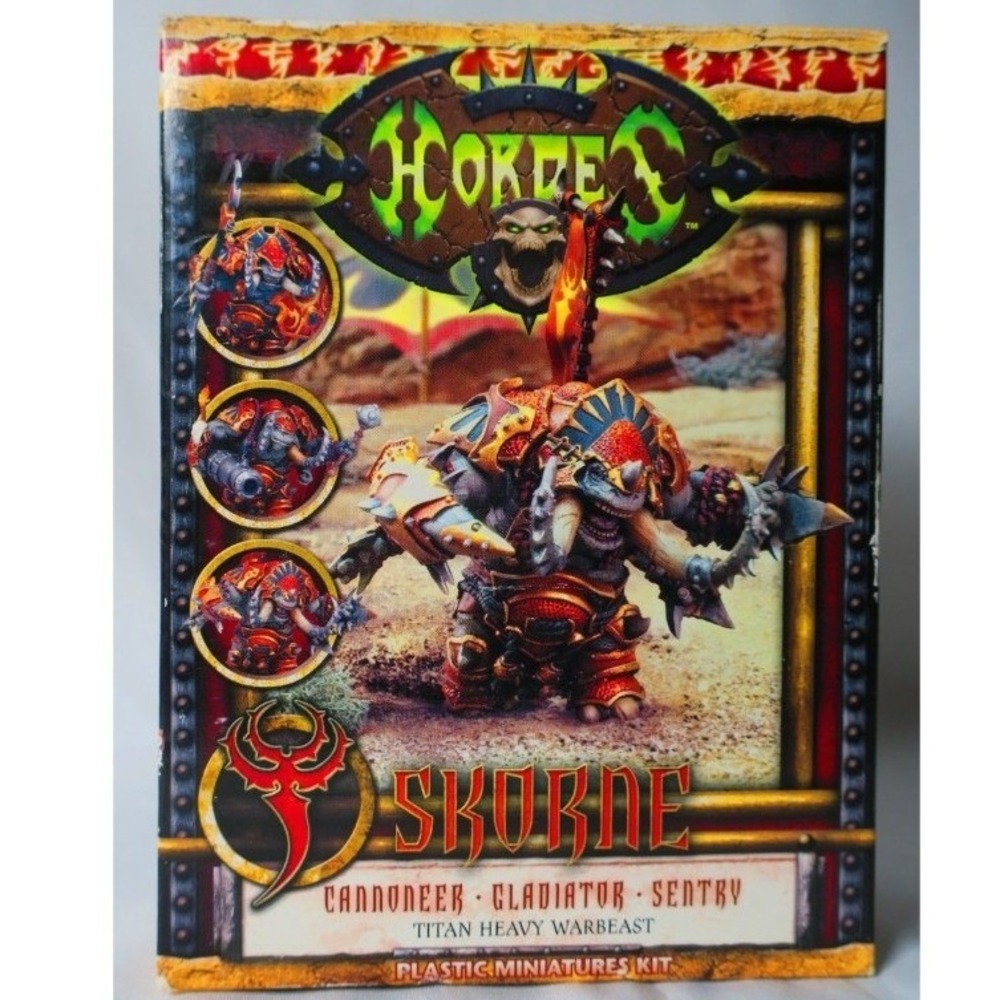 Hordes Skorne Titan Heavy Warbeast Kit Cannoneer Gladiator Sentry PrivateerPress